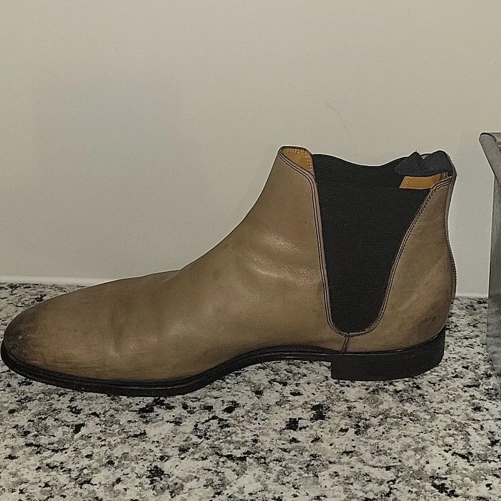 Edward Green Camden Antique Finish Brown Leather Chelsea Boot 10US 9.5UK